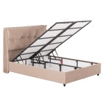 ΚΡEΒΑΤΙ ΜΕ ΑΠΟΘΗΚΕΥΤΙΚΟ ΧΩΡΟ DREAMLET HM716 ΜΠΕΖ ΒΕΛΟΥΔΟ- ΓΙΑ ΣΤΡΩΜΑ 160x200εκ. ΚΡEΒΑΤΙ ΜΕ ΑΠΟΘΗΚΕΥΤΙΚΟ ΧΩΡΟ DREAMLET HM716 ΜΠΕΖ ΒΕΛΟΥΔΟ- ΓΙΑ ΣΤΡΩΜΑ 160x200εκ.