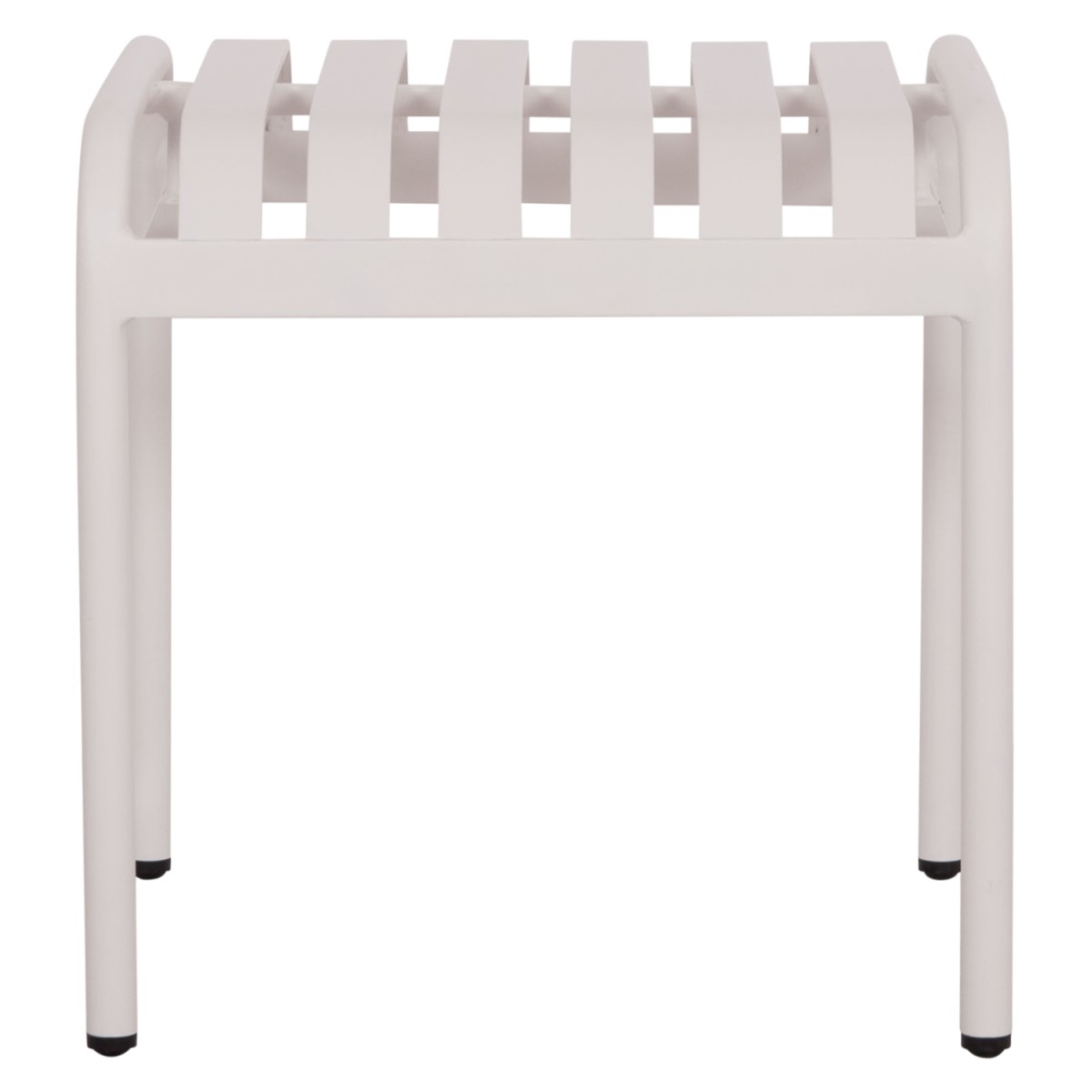 ΣΚΑΜΠΟ ΑΛΟΥΜΙΝΙΟΥ RACHEL HM6340.02 ΛΕΥΚΟ 45x45x46Υεκ.