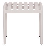 ΣΚΑΜΠΟ ΑΛΟΥΜΙΝΙΟΥ RACHEL HM6340.02 ΛΕΥΚΟ 45x45x46Υεκ.