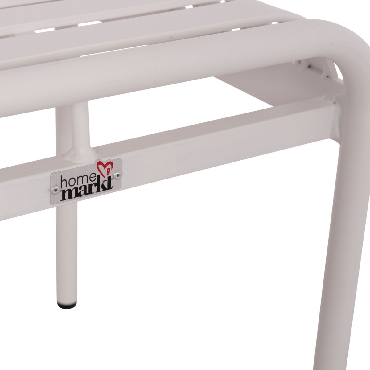 ΣΚΑΜΠΟ ΑΛΟΥΜΙΝΙΟΥ RACHEL HM6340.02 ΛΕΥΚΟ 45x45x46Υεκ.