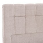 ΚΡΕΒΑΤΙ RAMON ΜΕ ΑΠΟΘ. ΧΩΡΟ HM720.10 ΥΦΑΣΜΑ TEDDY ΜΠΕΖ-ΓΙΑ ΣΤΡΩΜΑ 160x200εκ