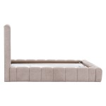 ΚΡΕΒΑΤΙ REMO ΜΕ ΑΠΟΘΗΚΕΥΤΙΚΟ ΧΩΡΟ HM719.10 ΥΦΑΣΜΑ TEDDY ΜΠΕΖ-ΓΙΑ ΣΤΡΩΜΑ 160x200εκ