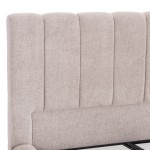 ΚΡΕΒΑΤΙ REMO ΜΕ ΑΠΟΘΗΚΕΥΤΙΚΟ ΧΩΡΟ HM719.10 ΥΦΑΣΜΑ TEDDY ΜΠΕΖ-ΓΙΑ ΣΤΡΩΜΑ 160x200εκ