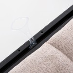 ΚΡΕΒΑΤΙ REMO ΜΕ ΑΠΟΘΗΚΕΥΤΙΚΟ ΧΩΡΟ HM719.10 ΥΦΑΣΜΑ TEDDY ΜΠΕΖ-ΓΙΑ ΣΤΡΩΜΑ 160x200εκ