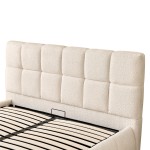 ΚΡΕΒΑΤΙ ΔΙΠΛΟ EDDY HM731.03 ΜΠΕΖ ΜΠΟΥΚΛΕ & ΑΠΟΘΗΚΕΥΤΙΚΟΣ ΧΩΡΟΣ ΓΙΑ  ΣΤΡΩΜΑ 160x200εκ