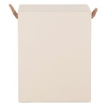 ΣΚΑΜΠΟ ΤΕΤΡΑΓΩΝΟ FIBER CEMENT ΜΕ ΧΕΡΟΥΛΙΑ ZAK HM6581.02 ΣΕ ΜΠΕΖ 36x36x45,5Υεκ
