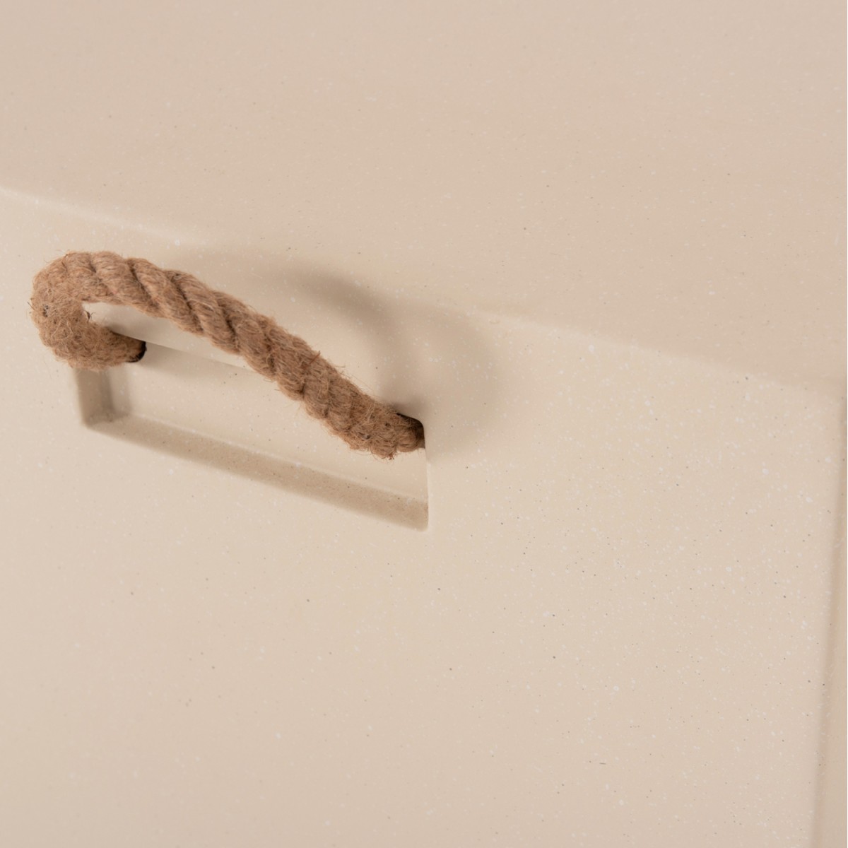 ΣΚΑΜΠΟ ΤΕΤΡΑΓΩΝΟ FIBER CEMENT ΜΕ ΧΕΡΟΥΛΙΑ ZAK HM6581.02 ΣΕ ΜΠΕΖ 36x36x45,5Υεκ