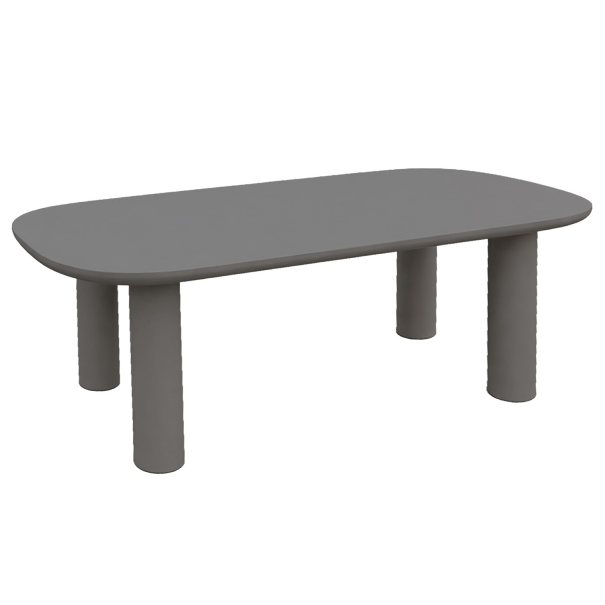 ΤΡΑΠΕΖΙ ΤΡΑΠΕΖΑΡΙΑΣ FIBER CEMENT KIORA HM6597.01 ΓΚΡΙ 200x100x76Υεκ