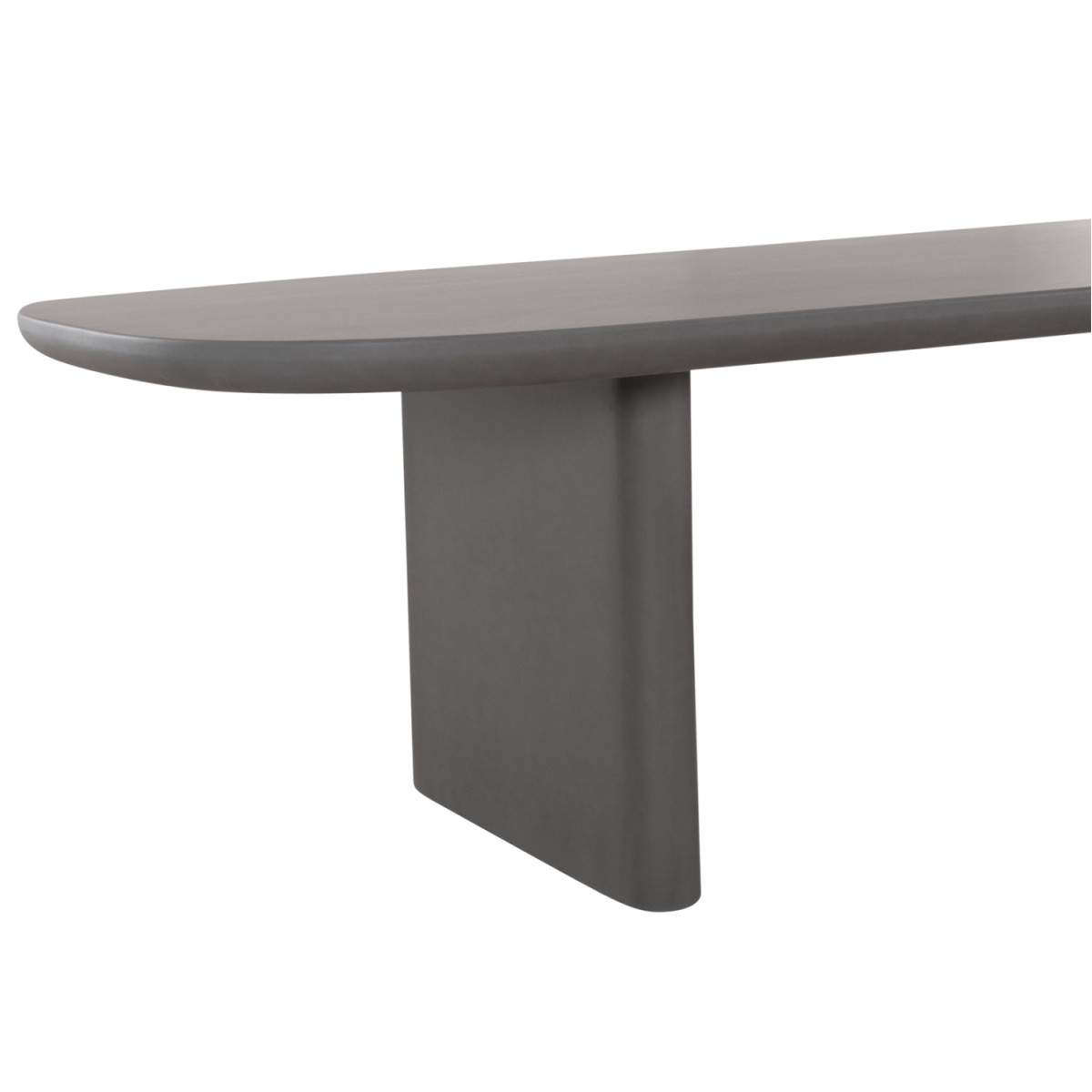 ΤΡΑΠΕΖΙ ΤΡΑΠΕΖΑΡΙΑΣ FIBER CEMENT AZAMI HM6601.01 ΓΚΡΙ 300x112x75Υεκ.