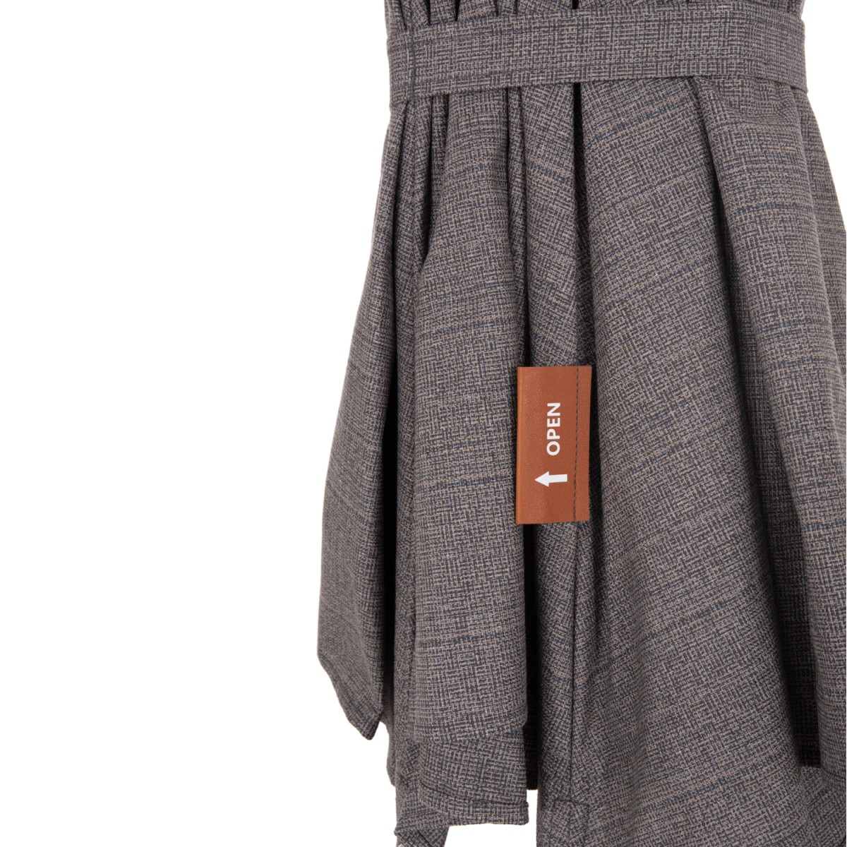 ΑΝΤΑΛΛΑΚΤΙΚΟ SPUN POLYESTER ΠΑΝΙ ΓΚΡΙ Φ300εκ. ΓΙΑ ΟΜΠΡΕΛΑ HM6603.01 (στρογγυλή)