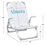ΚΑΡΕΚΛΑΚΙ ΠΑΡΑΛΙΑΣ ΨΗΛΗ ΠΛΑΤΗ ALMIRA HM5053.03 ΒΑΡΕΩΣ ΤΥΠΟΥ ΛΕΥΚΟ ΑΛΟΥΜΙΝΙΟΥ 56x70x66 εκ. ΚΑΡΕΚΛΑΚΙ ΠΑΡΑΛΙΑΣ ΨΗΛΗ ΠΛΑΤΗ ALMIRA HM5053.03 ΒΑΡΕΩΣ ΤΥΠΟΥ ΛΕΥΚΟ ΑΛΟΥΜΙΝΙΟΥ 56x70x66 εκ.