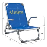 ΚΑΡΕΚΛΑΚΙ ΠΑΡΑΛΙΑΣ ΨΗΛΗ ΠΛΑΤΗ ALMIRA HM5053.01 ΒΑΡΕΩΣ ΤΥΠΟΥ ΜΠΛΕ ΑΛΟΥΜΙΝΙΟΥ 56x70x66 cm. ΚΑΡΕΚΛΑΚΙ ΠΑΡΑΛΙΑΣ ΨΗΛΗ ΠΛΑΤΗ ALMIRA HM5053.01 ΒΑΡΕΩΣ ΤΥΠΟΥ ΜΠΛΕ ΑΛΟΥΜΙΝΙΟΥ 56x70x66 cm.