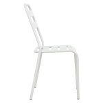 ΚΑΡΕΚΛΑ ΜΕΤΑΛΛΙΚΗ ΛΕΥΚΗ ΜΑΤ JASON HM5177.02 43x50x86cm ΚΑΡΕΚΛΑ ΜΕΤΑΛΛΙΚΗ ΛΕΥΚΗ ΜΑΤ JASON HM5177.02 43x50x86cm
