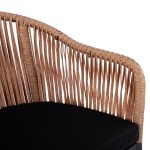 ΠΟΛΥΘΡΟΝΑ ΑΛΟΥΜΙΝΙΟΥ RAFAEL HM5698.01 ΑΝΘΡΑΚΙ ΜΕ ΜΠΕΖ WICKER 57x58x77Υ εκ. ΠΟΛΥΘΡΟΝΑ ΑΛΟΥΜΙΝΙΟΥ RAFAEL HM5698.01 ΑΝΘΡΑΚΙ ΜΕ ΜΠΕΖ WICKER 57x58x77Υ εκ.