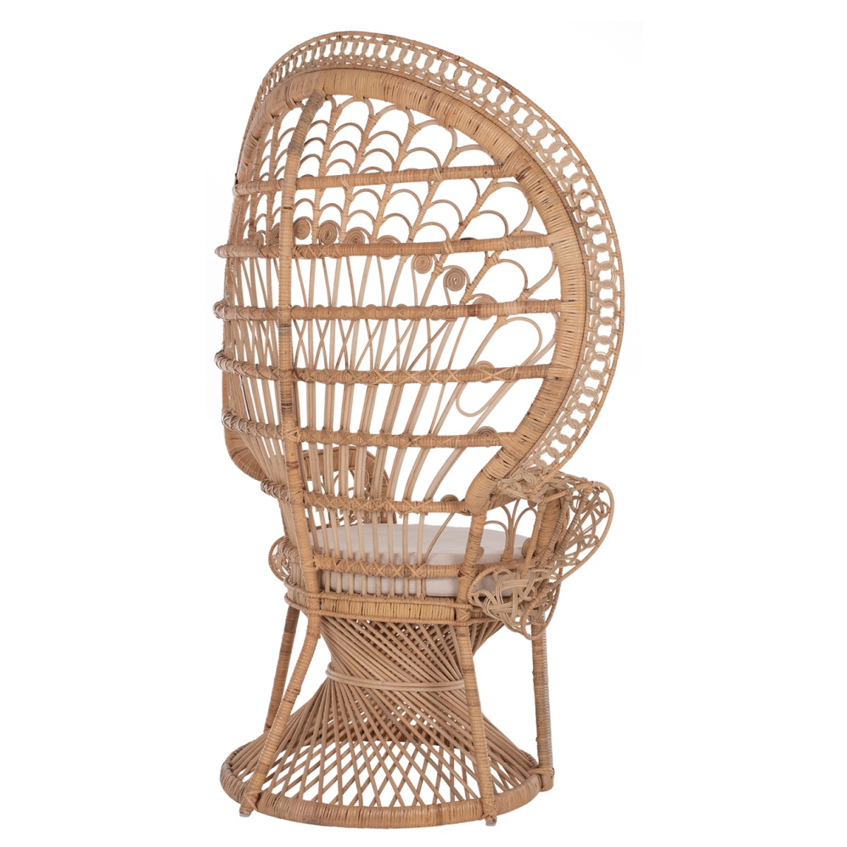 ΠΟΛΥΘΡΟΝΑ ROYAL PEACOCK HM9342 RATTAN ΣΕ ΦΥΣΙΚΟ-ΜΑΞΙΛΑΡΙ ΜΠΕΖ 114x72x150Yεκ. ΠΟΛΥΘΡΟΝΑ ROYAL PEACOCK HM9342 RATTAN ΣΕ ΦΥΣΙΚΟ-ΜΑΞΙΛΑΡΙ ΜΠΕΖ 114x72x150Yεκ.