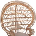 ΠΟΛΥΘΡΟΝΑ ROYAL PEACOCK HM9342 RATTAN ΣΕ ΦΥΣΙΚΟ-ΜΑΞΙΛΑΡΙ ΜΠΕΖ 114x72x150Yεκ. ΠΟΛΥΘΡΟΝΑ ROYAL PEACOCK HM9342 RATTAN ΣΕ ΦΥΣΙΚΟ-ΜΑΞΙΛΑΡΙ ΜΠΕΖ 114x72x150Yεκ.