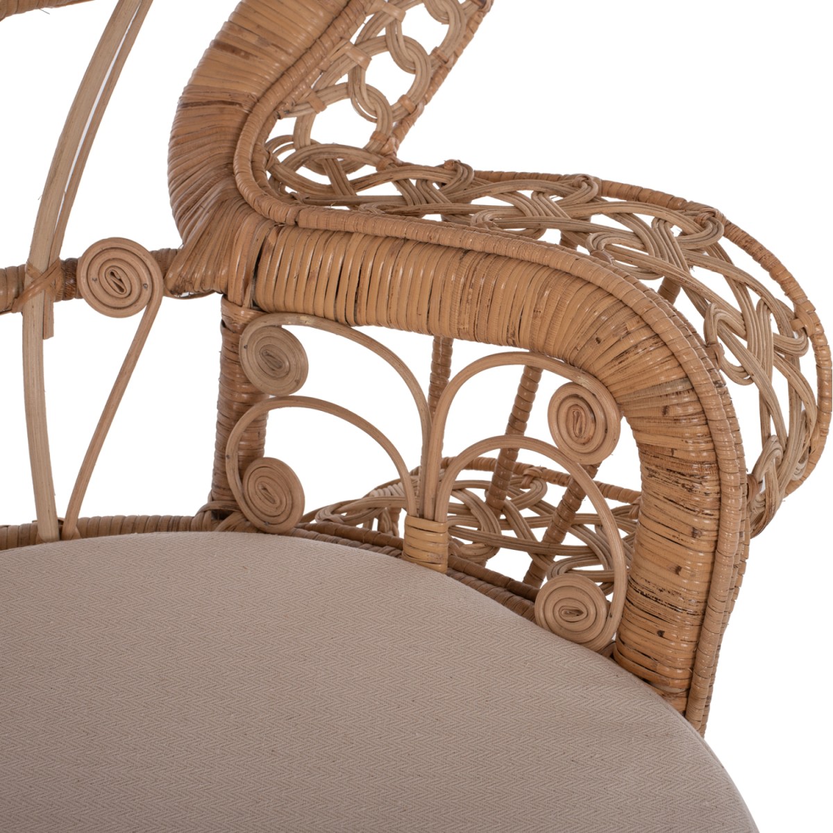 ΠΟΛΥΘΡΟΝΑ ROYAL PEACOCK HM9342 RATTAN ΣΕ ΦΥΣΙΚΟ-ΜΑΞΙΛΑΡΙ ΜΠΕΖ 114x72x150Yεκ. ΠΟΛΥΘΡΟΝΑ ROYAL PEACOCK HM9342 RATTAN ΣΕ ΦΥΣΙΚΟ-ΜΑΞΙΛΑΡΙ ΜΠΕΖ 114x72x150Yεκ.