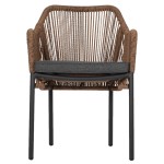 ΠΟΛΥΘΡΟΝΑ ΑΛΟΥΜΙΝΙΟΥ ΓΚΡΙ ΜΕ ΣΧΟΙΝΙ WICKER PE 56x66x79Yεκ. HM5855.03 ΠΟΛΥΘΡΟΝΑ ΑΛΟΥΜΙΝΙΟΥ ΓΚΡΙ ΜΕ ΣΧΟΙΝΙ WICKER PE 56x66x79Yεκ. HM5855.03