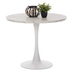 ΤΡΑΠΕΖΙ ΤΡΑΠΕΖΑΡΙΑΣ ROLLO HM9421.01 ΣΤΡΟΓΓΥΛΟ WHITE MARBLE Φ90x74Y εκ. ΤΡΑΠΕΖΙ ΤΡΑΠΕΖΑΡΙΑΣ ROLLO HM9421.01 ΣΤΡΟΓΓΥΛΟ WHITE MARBLE Φ90x74Y εκ.