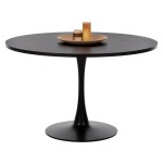 ΤΡΑΠΕΖΙ ΤΡΑΠΕΖΑΡΙΑΣ ROLLO HM9422.02 ΣΤΡΟΓΓΥΛΟ BLACK MARBLE Φ120x74Yεκ. ΤΡΑΠΕΖΙ ΤΡΑΠΕΖΑΡΙΑΣ ROLLO HM9422.02 ΣΤΡΟΓΓΥΛΟ BLACK MARBLE Φ120x74Yεκ.