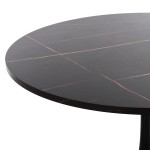 ΤΡΑΠΕΖΙ ΤΡΑΠΕΖΑΡΙΑΣ ROLLO HM9422.02 ΣΤΡΟΓΓΥΛΟ BLACK MARBLE Φ120x74Yεκ. ΤΡΑΠΕΖΙ ΤΡΑΠΕΖΑΡΙΑΣ ROLLO HM9422.02 ΣΤΡΟΓΓΥΛΟ BLACK MARBLE Φ120x74Yεκ.