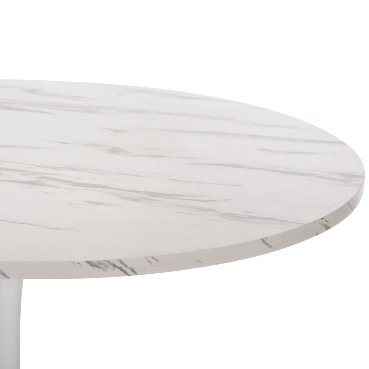 ΤΡΑΠΕΖΙ ΤΡΑΠΕΖΑΡΙΑΣ ROLLO HM9422.01 ΣΤΡΟΓΓΥΛΟ WHITE MARBLE Φ120x74Yεκ. ΤΡΑΠΕΖΙ ΤΡΑΠΕΖΑΡΙΑΣ ROLLO HM9422.01 ΣΤΡΟΓΓΥΛΟ WHITE MARBLE Φ120x74Yεκ.