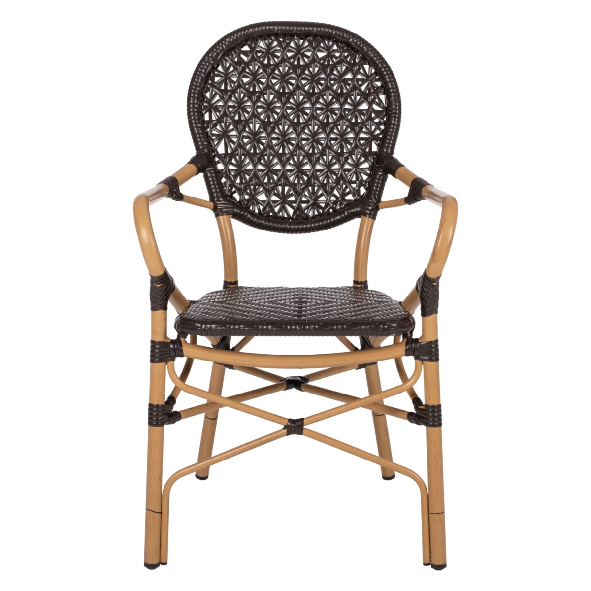 ΠΟΛΥΘΡΟΝΑ ΑΛΟΥΜΙΝΙΟΥ BAMBOO LOOK ΚΑΦΕ ΚΑΙ ΚΑΦΕ PE RATTAN HM5926.01 56x62x95Yεκ. ΠΟΛΥΘΡΟΝΑ ΑΛΟΥΜΙΝΙΟΥ BAMBOO LOOK ΚΑΦΕ ΚΑΙ ΚΑΦΕ PE RATTAN HM5926.01 56x62x95Yεκ.