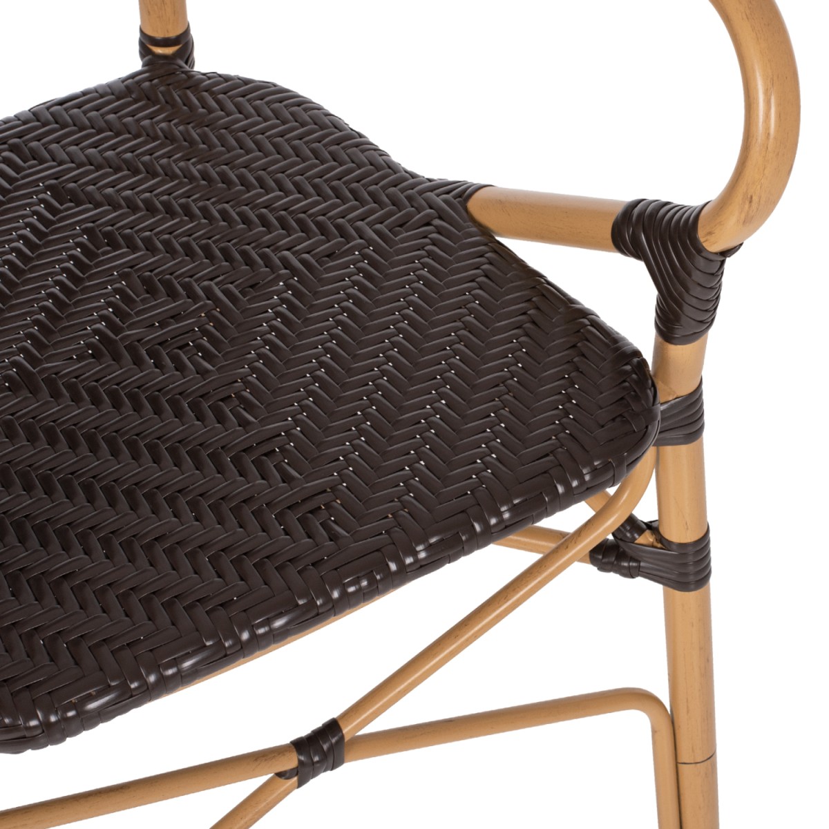 ΠΟΛΥΘΡΟΝΑ ΑΛΟΥΜΙΝΙΟΥ BAMBOO LOOK ΚΑΦΕ ΚΑΙ ΚΑΦΕ PE RATTAN HM5926.01 56x62x95Yεκ. ΠΟΛΥΘΡΟΝΑ ΑΛΟΥΜΙΝΙΟΥ BAMBOO LOOK ΚΑΦΕ ΚΑΙ ΚΑΦΕ PE RATTAN HM5926.01 56x62x95Yεκ.