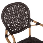 ΠΟΛΥΘΡΟΝΑ ΑΛΟΥΜΙΝΙΟΥ BAMBOO LOOK ΚΑΦΕ ΚΑΙ ΚΑΦΕ PE RATTAN HM5926.01 56x62x95Yεκ. ΠΟΛΥΘΡΟΝΑ ΑΛΟΥΜΙΝΙΟΥ BAMBOO LOOK ΚΑΦΕ ΚΑΙ ΚΑΦΕ PE RATTAN HM5926.01 56x62x95Yεκ.