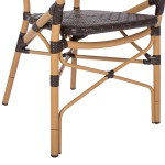 ΠΟΛΥΘΡΟΝΑ ΑΛΟΥΜΙΝΙΟΥ BAMBOO LOOK ΚΑΦΕ ΚΑΙ ΚΑΦΕ PE RATTAN HM5926.01 56x62x95Yεκ. ΠΟΛΥΘΡΟΝΑ ΑΛΟΥΜΙΝΙΟΥ BAMBOO LOOK ΚΑΦΕ ΚΑΙ ΚΑΦΕ PE RATTAN HM5926.01 56x62x95Yεκ.