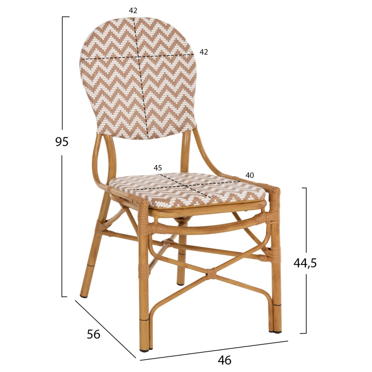 ΚΑΡΕΚΛΑ ΑΛΟΥΜΙΝΙΟΥ BAMBOO LOOK ΦΥΣΙΚΟ - ΛΕΥΚΟ HM5927.03 46x56x95Yεκ. ΚΑΡΕΚΛΑ ΑΛΟΥΜΙΝΙΟΥ BAMBOO LOOK ΦΥΣΙΚΟ - ΛΕΥΚΟ HM5927.03 46x56x95Yεκ.