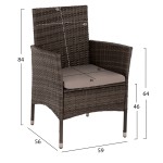 ΣΕΤ ΤΡΑΠΕΖΑΡΙΑΣ ΕΞΩΤ.ΧΩΡΟΥ 5ΤΜΧ HM5965 ΚΑΦΕ RATTAN-ΜΕΤΑΛΛΙΚΟΣ ΣΚΕΛΕΤΟΣ-ΓΥΑΛΙΝΗ ΕΠΙΦΑΝΕΙΑ ΣΕΤ ΤΡΑΠΕΖΑΡΙΑΣ ΕΞΩΤ.ΧΩΡΟΥ 5ΤΜΧ HM5965 ΚΑΦΕ RATTAN-ΜΕΤΑΛΛΙΚΟΣ ΣΚΕΛΕΤΟΣ-ΓΥΑΛΙΝΗ ΕΠΙΦΑΝΕΙΑ