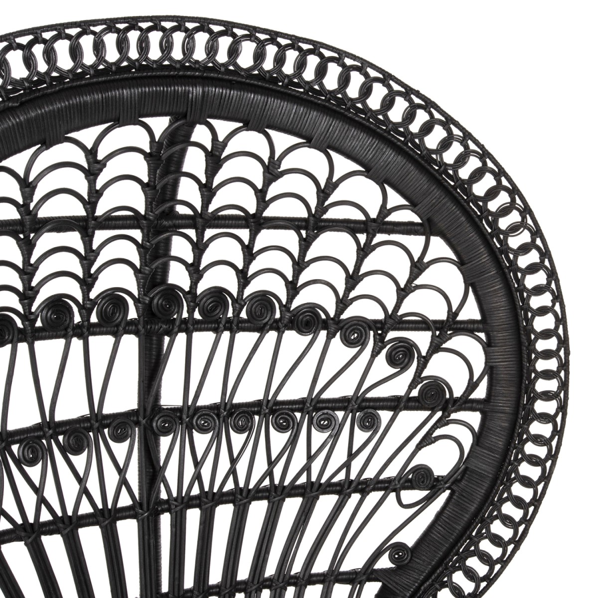 ΠΟΛΥΘΡΟΝΑ ROYAL PEACOCK HM9342.03 RATTAN ΜΑΥΡΟ-ΜΑΞΙΛΑΡΙ ΚΑΦΕ 114x72x150Yεκ. ΠΟΛΥΘΡΟΝΑ ROYAL PEACOCK HM9342.03 RATTAN ΜΑΥΡΟ-ΜΑΞΙΛΑΡΙ ΚΑΦΕ 114x72x150Yεκ.