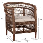 ΠΟΛΥΘΡΟΝΑ MALAWI HM9635.01 ΞΥΛΟ ΜΑΟΝΙ ΜΕ RATTAN ΚΑΦΕ-ΛΕΥΚΟ ΜΑΞΙΛΑΡΙ 80x70x86Υεκ. ΠΟΛΥΘΡΟΝΑ MALAWI HM9635.01 ΞΥΛΟ ΜΑΟΝΙ ΜΕ RATTAN ΚΑΦΕ-ΛΕΥΚΟ ΜΑΞΙΛΑΡΙ 80x70x86Υεκ.