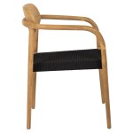ΠΟΛΥΘΡΟΝΑ OSLO HM9636.02 ΞΥΛΟ TEAK ΦΥΣΙΚΟ & ΜΑΥΡΟ ΣΧΟΙΝΙ 55x54x80Y εκ. ΠΟΛΥΘΡΟΝΑ OSLO HM9636.02 ΞΥΛΟ TEAK ΦΥΣΙΚΟ & ΜΑΥΡΟ ΣΧΟΙΝΙ 55x54x80Y εκ.