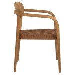 ΠΟΛΥΘΡΟΝΑ OSLO HM9636.01 ΞΥΛΟ TEAK ΦΥΣΙΚΟ & ΚΑΦΕ ΣΧΟΙΝΙ 55x54x80Y εκ. ΠΟΛΥΘΡΟΝΑ OSLO HM9636.01 ΞΥΛΟ TEAK ΦΥΣΙΚΟ & ΚΑΦΕ ΣΧΟΙΝΙ 55x54x80Y εκ.