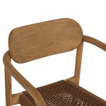 ΠΟΛΥΘΡΟΝΑ OSLO HM9636.01 ΞΥΛΟ TEAK ΦΥΣΙΚΟ & ΚΑΦΕ ΣΧΟΙΝΙ 55x54x80Y εκ. ΠΟΛΥΘΡΟΝΑ OSLO HM9636.01 ΞΥΛΟ TEAK ΦΥΣΙΚΟ & ΚΑΦΕ ΣΧΟΙΝΙ 55x54x80Y εκ.