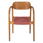 ΠΟΛΥΘΡΟΝΑ OSLO HM9636.06 ΞΥΛΟ TEAK ΦΥΣΙΚΟ & ΡΟΖ ΣΧΟΙΝΙ 55x54x80Yεκ. ΠΟΛΥΘΡΟΝΑ OSLO HM9636.06 ΞΥΛΟ TEAK ΦΥΣΙΚΟ & ΡΟΖ ΣΧΟΙΝΙ 55x54x80Yεκ.