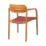 ΠΟΛΥΘΡΟΝΑ OSLO HM9636.06 ΞΥΛΟ TEAK ΦΥΣΙΚΟ & ΡΟΖ ΣΧΟΙΝΙ 55x54x80Yεκ. ΠΟΛΥΘΡΟΝΑ OSLO HM9636.06 ΞΥΛΟ TEAK ΦΥΣΙΚΟ & ΡΟΖ ΣΧΟΙΝΙ 55x54x80Yεκ.