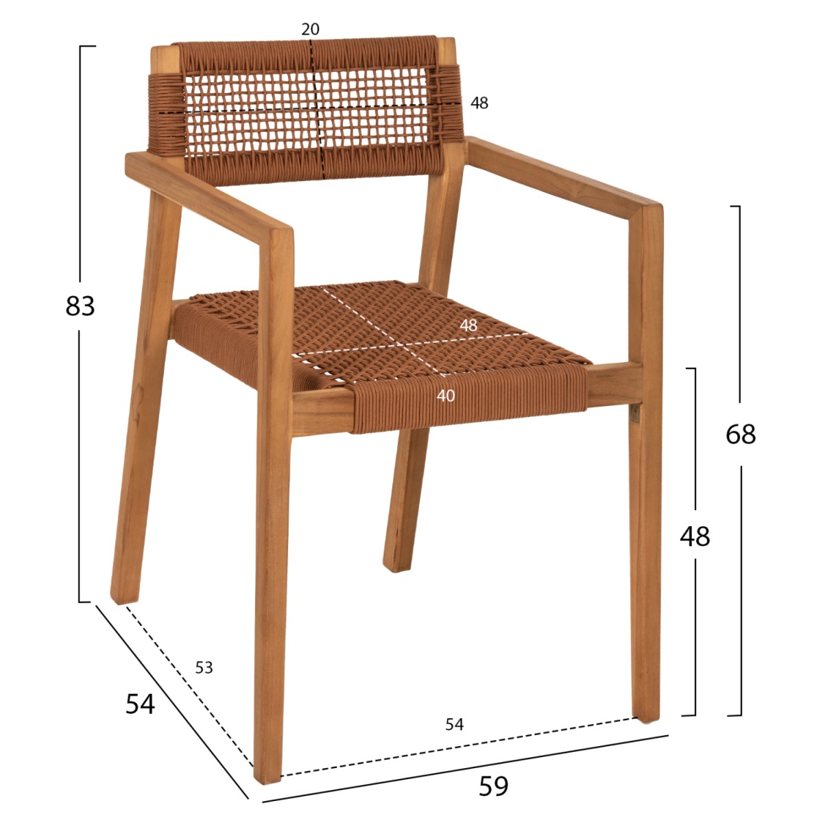 ΠΟΛΥΘΡΟΝΑ CHARLOTTE HM9637.01 ΞΥΛΟ TEAK ΦΥΣΙΚΟ & ΚΑΦΕ ΣΧΟΙΝΙ 59x54x83Y εκ. ΠΟΛΥΘΡΟΝΑ CHARLOTTE HM9637.01 ΞΥΛΟ TEAK ΦΥΣΙΚΟ & ΚΑΦΕ ΣΧΟΙΝΙ 59x54x83Y εκ.