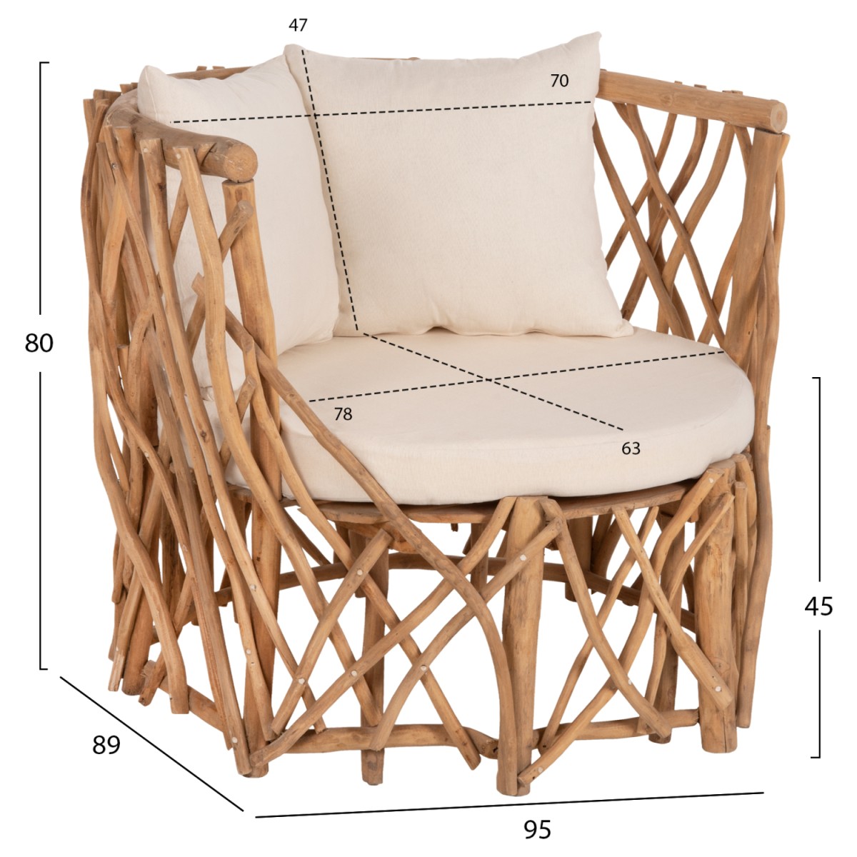 ΠΟΛΥΘΡΟΝΑ ΚΑΑΝ HM5994 ΚΛΑΔΙΑ TEAK ΣΕ ΦΥΣΙΚΟ-ΜΑΞΙΛΑΡΙΑ ΛΕΥΚΑ 95x89x80Υεκ. ΠΟΛΥΘΡΟΝΑ ΚΑΑΝ HM5994 ΚΛΑΔΙΑ TEAK ΣΕ ΦΥΣΙΚΟ-ΜΑΞΙΛΑΡΙΑ ΛΕΥΚΑ 95x89x80Υεκ.