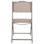 ΠΤΥΣΣΟΜΕΝΗ ΚΑΡΕΚΛΑ MAG HM5971.02 ΚΑΦΕ ΜΕΤΑΛΛΟ-ΚΑΦΕ TEXTILENE 45x51x81Υεκ.