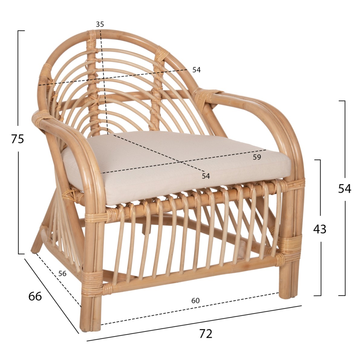 ΠΟΛΥΘΡΟΝΑ FEMUR HM9837 RATTAN ΣΕ ΦΥΣΙΚΟ- ΛΕΥΚΟ ΜΑΞΙΛΑΡΙ 72x66x75Υεκ. ΠΟΛΥΘΡΟΝΑ FEMUR HM9837 RATTAN ΣΕ ΦΥΣΙΚΟ- ΛΕΥΚΟ ΜΑΞΙΛΑΡΙ 72x66x75Υεκ.