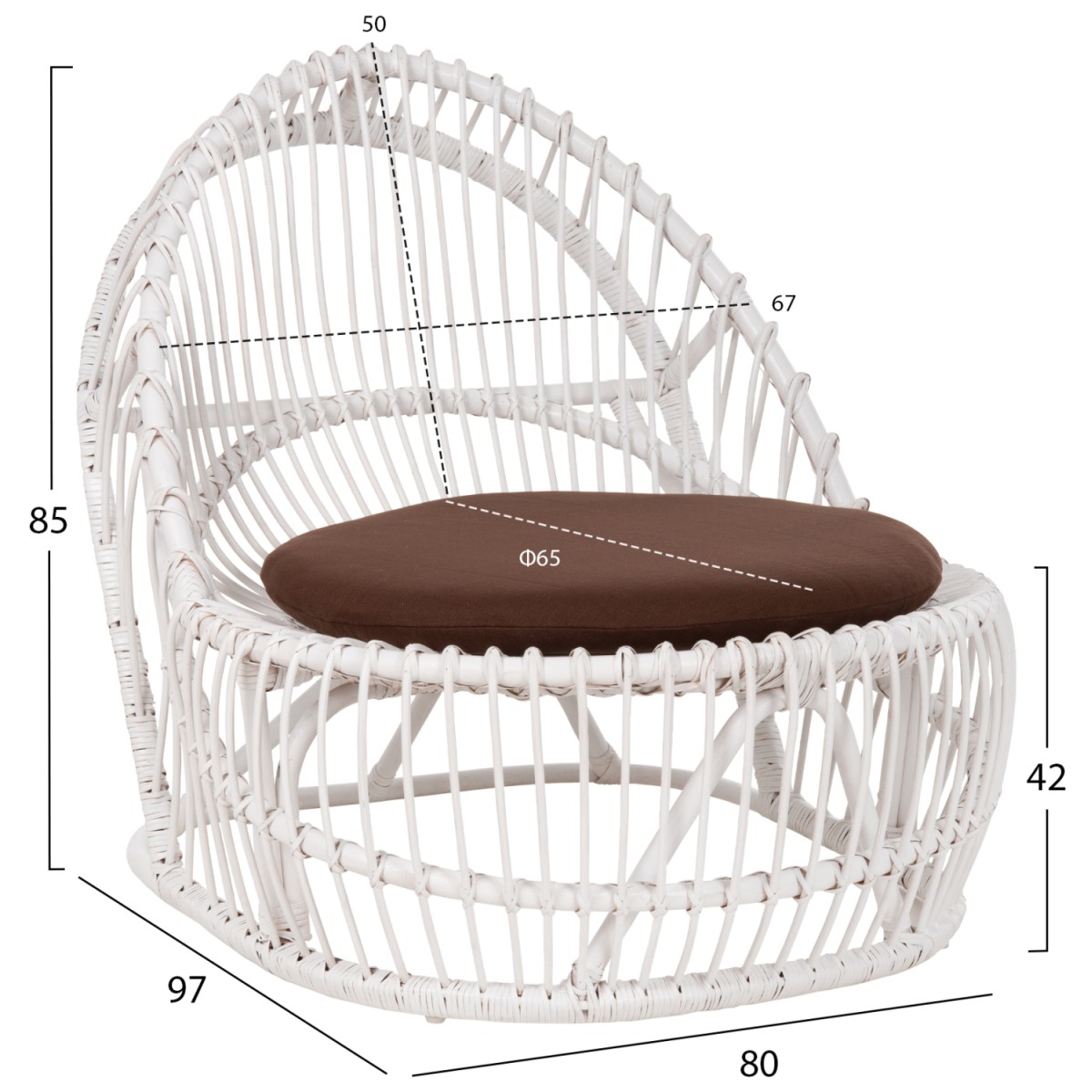 ΠΟΛΥΘΡΟΝΑ ENTROPY HM9840.02 RATTAN ΛΕΥΚΟ ΜΕ ΚΑΦΕ ΜΑΞΙΛΑΡΙ 80x97x85Υεκ. ΠΟΛΥΘΡΟΝΑ ENTROPY HM9840.02 RATTAN ΛΕΥΚΟ ΜΕ ΚΑΦΕ ΜΑΞΙΛΑΡΙ 80x97x85Υεκ.