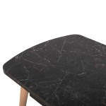 ΤΡΑΠΕΖΙ ΣΑΛΟΝΙΟΥ SLIVEN HM18178.02 ΜΕΛΑΜΙΝΗ ΜΑΥΡΟ ΜΑΡΜΑΡΟ-ΠΟΔΙΑ ΦΥΣΙΚΟ 90x50x47,5Υεκ ΤΡΑΠΕΖΙ ΣΑΛΟΝΙΟΥ SLIVEN HM18178.02 ΜΕΛΑΜΙΝΗ ΜΑΥΡΟ ΜΑΡΜΑΡΟ-ΠΟΔΙΑ ΦΥΣΙΚΟ 90x50x47,5Υεκ