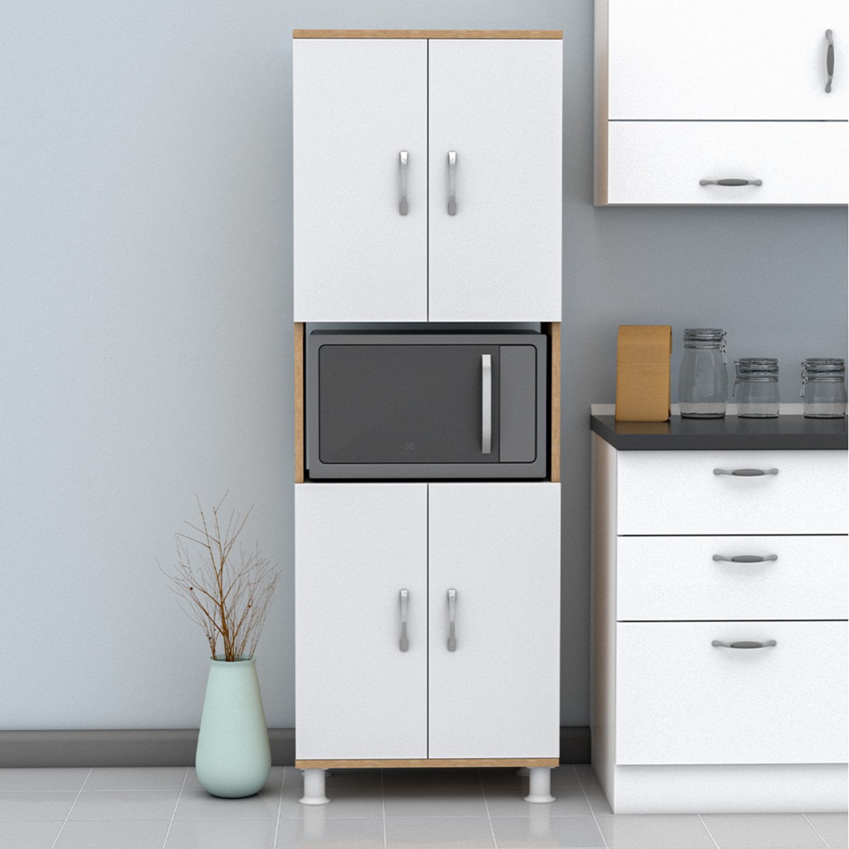 ΕΠΙΠΛΟ ΚΟΥΖΙΝΑΣ/ΝΤΟΥΛΑΠΙ RAD HM18196.03 ΜΕΛΑΜΙΝΗ ΣΟΝΑΜΑ-ΛΕΥΚΟ 56x32x165Υεκ. ΕΠΙΠΛΟ ΚΟΥΖΙΝΑΣ/ΝΤΟΥΛΑΠΙ RAD HM18196.03 ΜΕΛΑΜΙΝΗ ΣΟΝΑΜΑ-ΛΕΥΚΟ 56x32x165Υεκ.