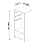 ΣΥΡΤΑΡΙΕΡΑ SANI HM18198.03 ΜΕΛΑΜΙΝΗ SONAMA-ΛΕΥΚΑ ΣΥΡΤΑΡΙΑ P.E. 45,5x30x92Υ ΣΥΡΤΑΡΙΕΡΑ SANI HM18198.03 ΜΕΛΑΜΙΝΗ SONAMA-ΛΕΥΚΑ ΣΥΡΤΑΡΙΑ P.E. 45,5x30x92Υ