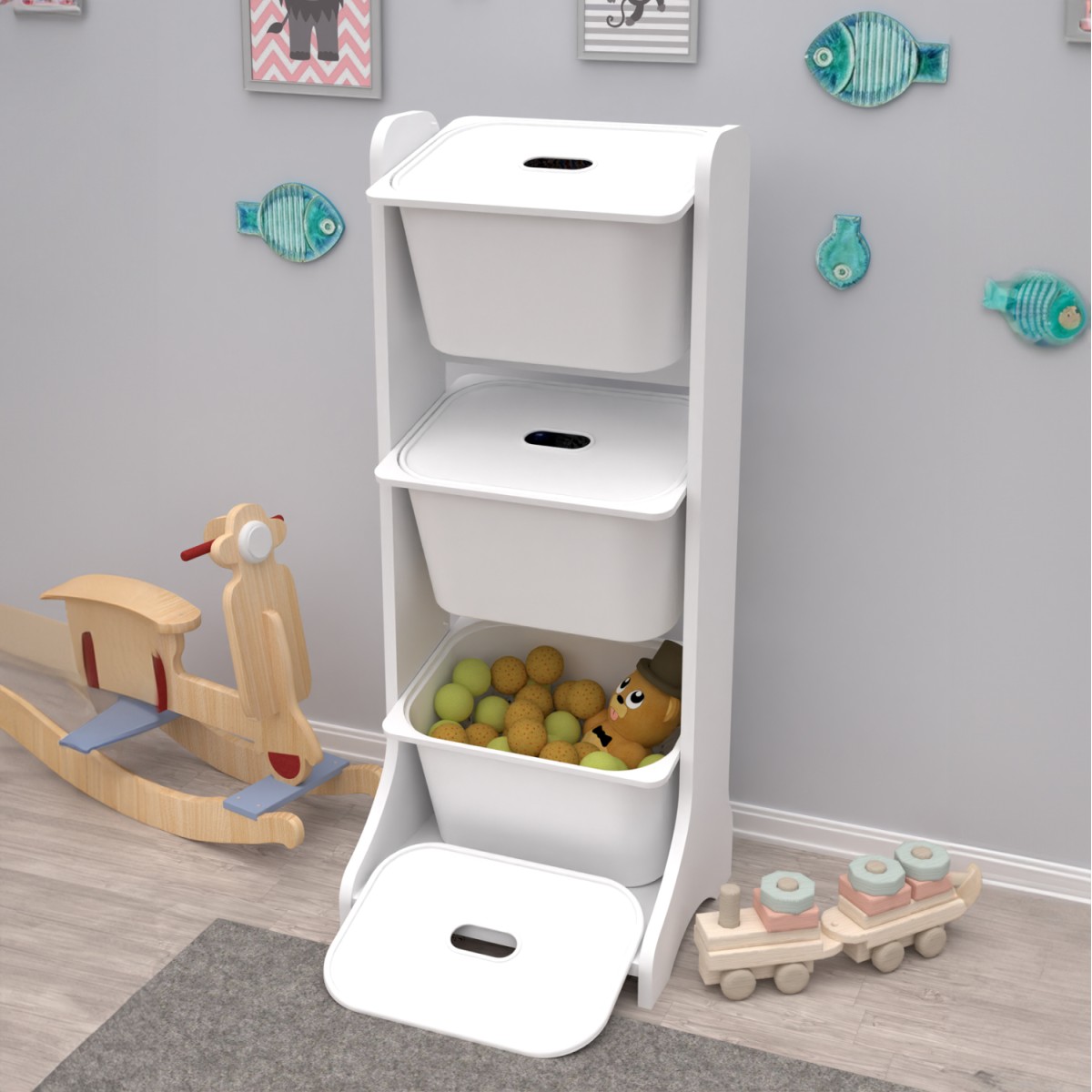 ΕΠΙΠΛΟ ΑΠΟΘΗΚΕΥΣΗΣ FRED HM18208.01 ΛΕΥΚΗ ΜΕΛΑΜΙΝΗ 44x35x107Υεκ. ΕΠΙΠΛΟ ΑΠΟΘΗΚΕΥΣΗΣ FRED HM18208.01 ΛΕΥΚΗ ΜΕΛΑΜΙΝΗ 44x35x107Υεκ.