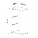 ΣΥΡΤΑΡΙΕΡΑ SANI HM18218.01 ΜΕΛΑΜΙΝΗ ΣΕ ΛΕΥΚΟ-ΛΕΥΚΑ ΣΥΡΤΑΡΙΑ P.E. 45,5x30x83Υεκ ΣΥΡΤΑΡΙΕΡΑ SANI HM18218.01 ΜΕΛΑΜΙΝΗ ΣΕ ΛΕΥΚΟ-ΛΕΥΚΑ ΣΥΡΤΑΡΙΑ P.E. 45,5x30x83Υεκ