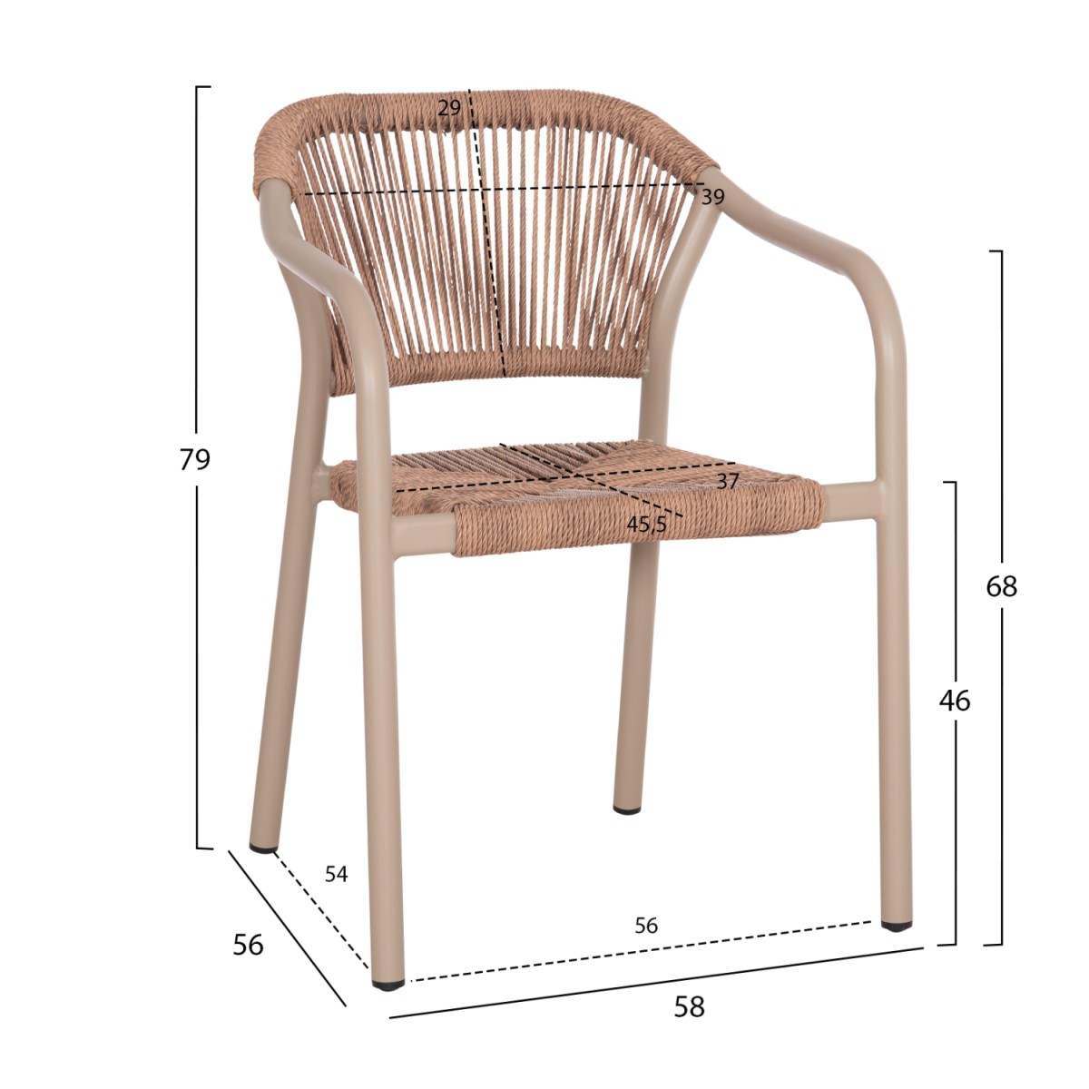 ΠΟΛΥΘΡΟΝΑ ΑΛΟΥΜΙΝΙΟΥ LUCCI HM6266.02 MOKA ΣΚΕΛΕΤΟΣ-P.E.RATTAN ΦΥΣΙΚΟ 58x56x79Υεκ ΠΟΛΥΘΡΟΝΑ ΑΛΟΥΜΙΝΙΟΥ LUCCI HM6266.02 MOKA ΣΚΕΛΕΤΟΣ-P.E.RATTAN ΦΥΣΙΚΟ 58x56x79Υεκ